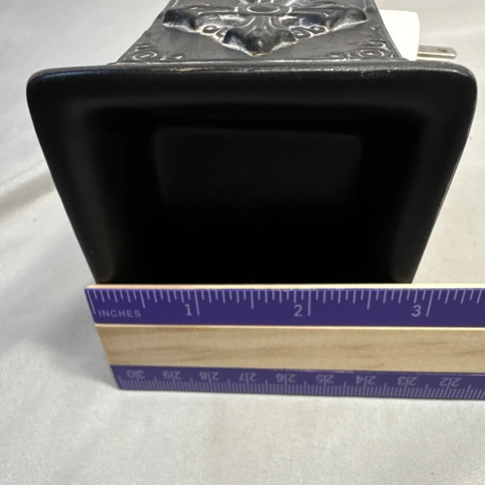Scentsy Wall Plug-In Electric Wax Warmer, Black Cross Pattern, Religious
